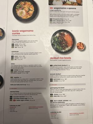   at Wagamama in Romford