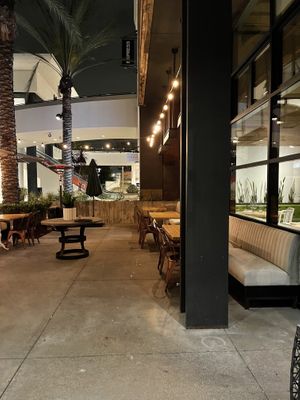 some outdoor seating   at True Food Kitchen - Fashion Valley Mall in San Diego