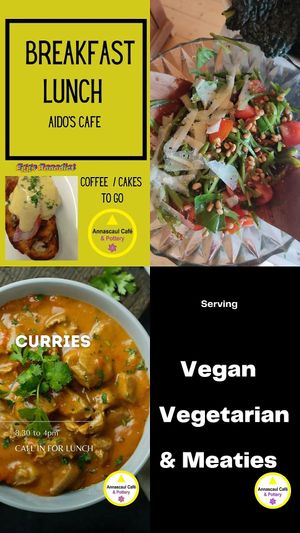  at Aido's - Annascaul Cafe and Pottery in Annascaul