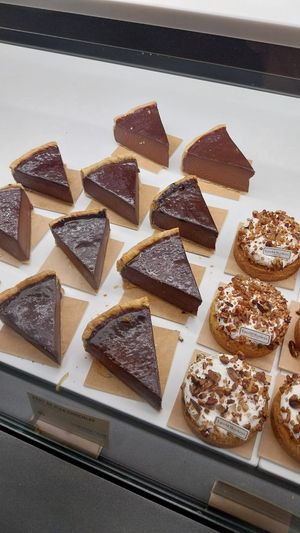 Flan au chocolat  at Land & Monkeys - Les Halles in Paris