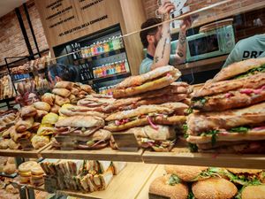 Sandwich at Land & Monkeys - Les Halles in Paris