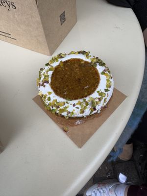  Pistachio and citrus cake  at Land & Monkeys - Les Halles in Paris