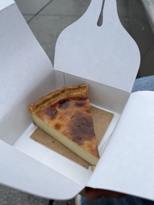 Nay: flan  at Land & Monkeys - Les Halles in Paris