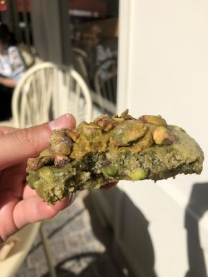 pistachio cookie   at Land & Monkeys - Les Halles in Paris
