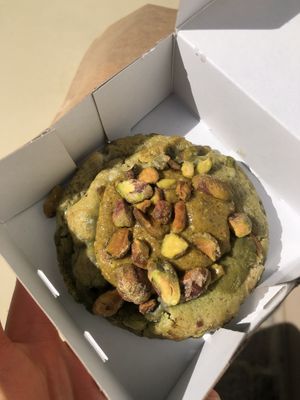 pistachio cookie   at Land & Monkeys - Les Halles in Paris