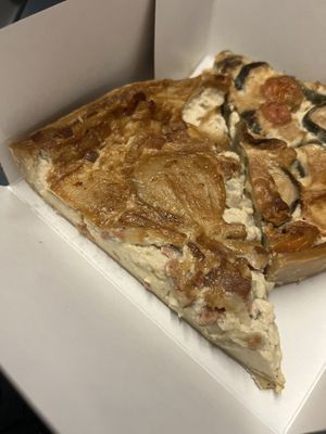 Quiche Lorraine  at Land & Monkeys - Les Halles in Paris