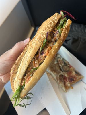 Sandwich Fermier  at Land & Monkeys - Les Halles in Paris