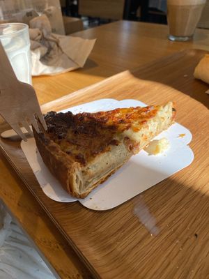 Quiche Lorraine  at Land & Monkeys - Les Halles in Paris