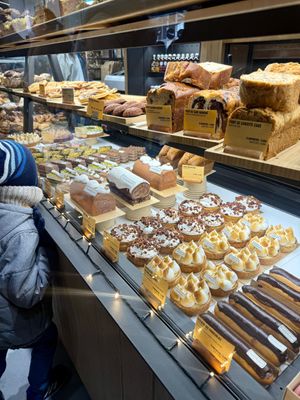 Look at those pastries!   at Land & Monkeys - Les Halles in Paris