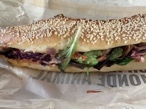 Sandwich fermier  at Land & Monkeys - Les Halles in Paris