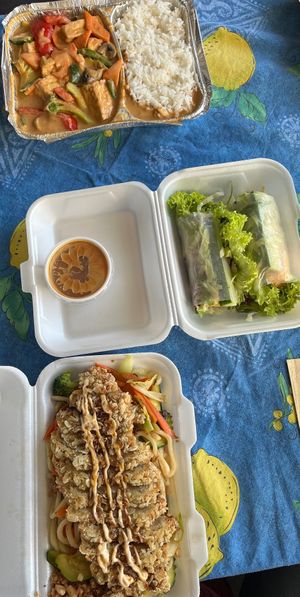 Vegan chicken  at Xin Chao 24 in Cologne