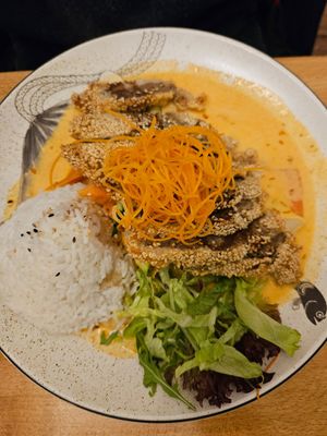Vegane Ente Red Curry at Xin Chao 24 in Cologne