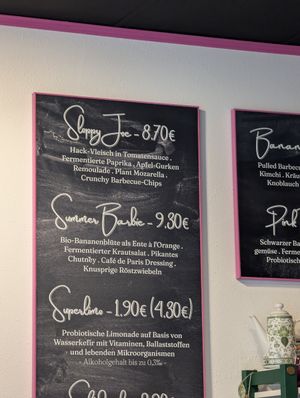 Speisekarte Oktober 2025 at babi's DELI in Eisenach