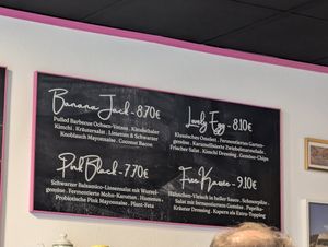 Speisekarte Oktober 2025 at babi's DELI in Eisenach