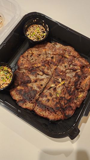 Vegan Vege Pancake at Mile High Cafe in Idyllwild