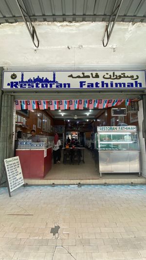 Outside at Restoran Fatimah in Sandakan