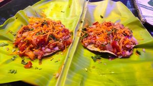 Masala Papad at Old Green House Cafe in Mysore