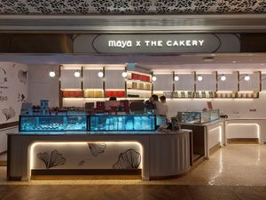 Shop front at Maya x The Cakery - K11 Musea in Kowloon