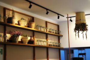 Design made only with natural materials  at Streetfood269 - Eschersheimer Landstraße in Frankfurt