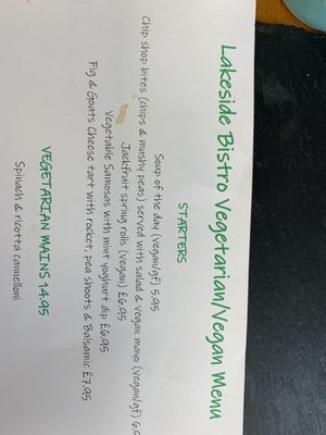   at Lakeside Bistro in Swadlincote