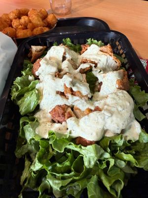 LIZARD SALAD at Malibu Burgers in San Rafael