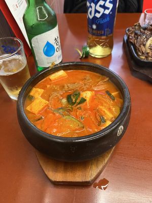 Deonjeon stew  at Chaeyugsigdang - 채육식당 in Busan
