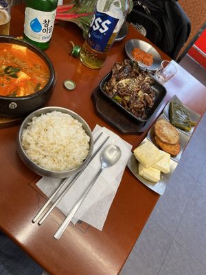 Big feast  at Chaeyugsigdang - 채육식당 in Busan