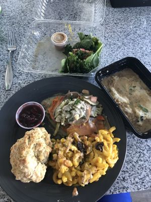 The Christmas holiday meal at 24 Carrots in Tempe