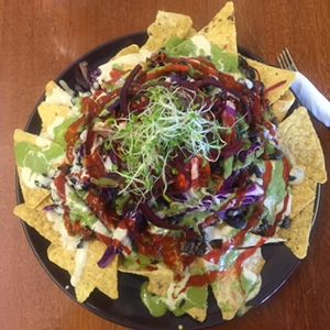 Nachos at 24 Carrots in Tempe