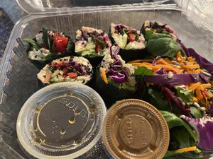 Nori wraps  at 24 Carrots in Tempe