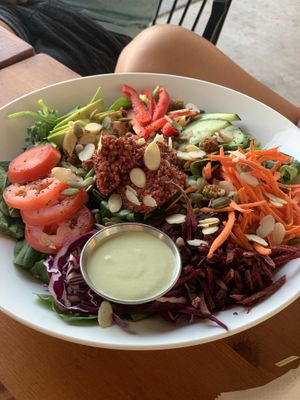Tree nut salad at 24 Carrots in Tempe