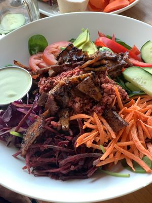 Bacon bits at 24 Carrots in Tempe