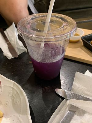 amazing pineapple hibiscus lemonade at 24 Carrots in Tempe