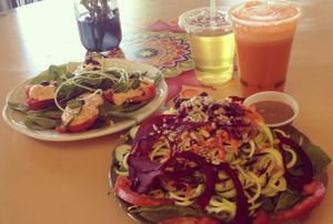 SO much deliciousness!  at 24 Carrots in Tempe