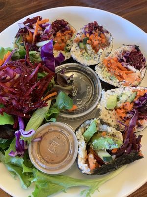 Nori rolls at 24 Carrots in Tempe