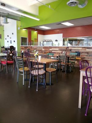 Nice open layout at 24 Carrots in Tempe