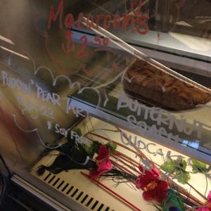 desserts case  at 24 Carrots in Tempe