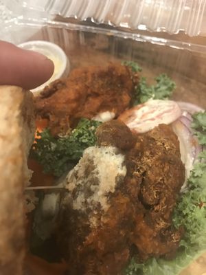 Spicy Nashville chicken at 24 Carrots in Tempe