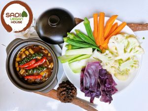 Sadi brings not only delicious vegan meals, but also full of nutrients, balanced taste. Cozy space, full of energy. Welcome to Sadi ❤️  at Sadi Vegan House in Da Nang