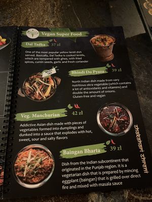 Menu   at Indian Taste Zakopane in Zakopane