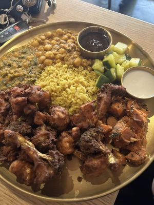 Pakora Platter  at The Sudra - 28th Ave in Portland