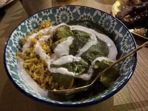 Small Kale Saag 'Paneer' Bowl  at The Sudra - 28th Ave in Portland