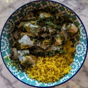 Kale Saag Paneer Bowl at The Sudra - 28th Ave in Portland