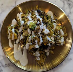 Tandoori Brussels Sprouts at The Sudra - 28th Ave in Portland