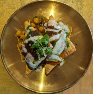 Potato Samosa Chaat at The Sudra - 28th Ave in Portland