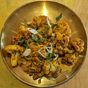 Roasted Cauliflower at The Sudra - 28th Ave in Portland