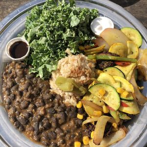 Black Lentil Kofta Plate at The Sudra - 28th Ave in Portland