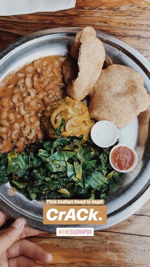 Thali Platter at The Sudra - 28th Ave in Portland