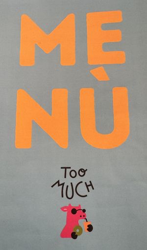 Menu  at Too Much - Brunch e Café in Lecce