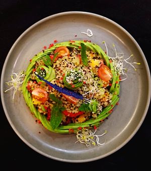 Comida saludable at Quechua's House - Specialty Coffee Roasters in Cusco